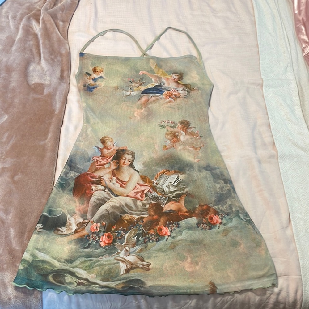 SHEIN angel dress Medium